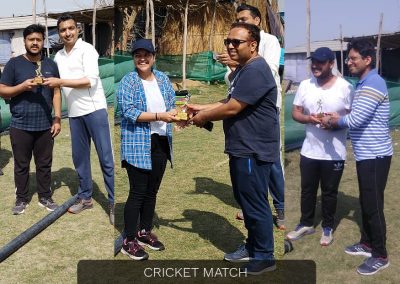 cricket match at finvox 1